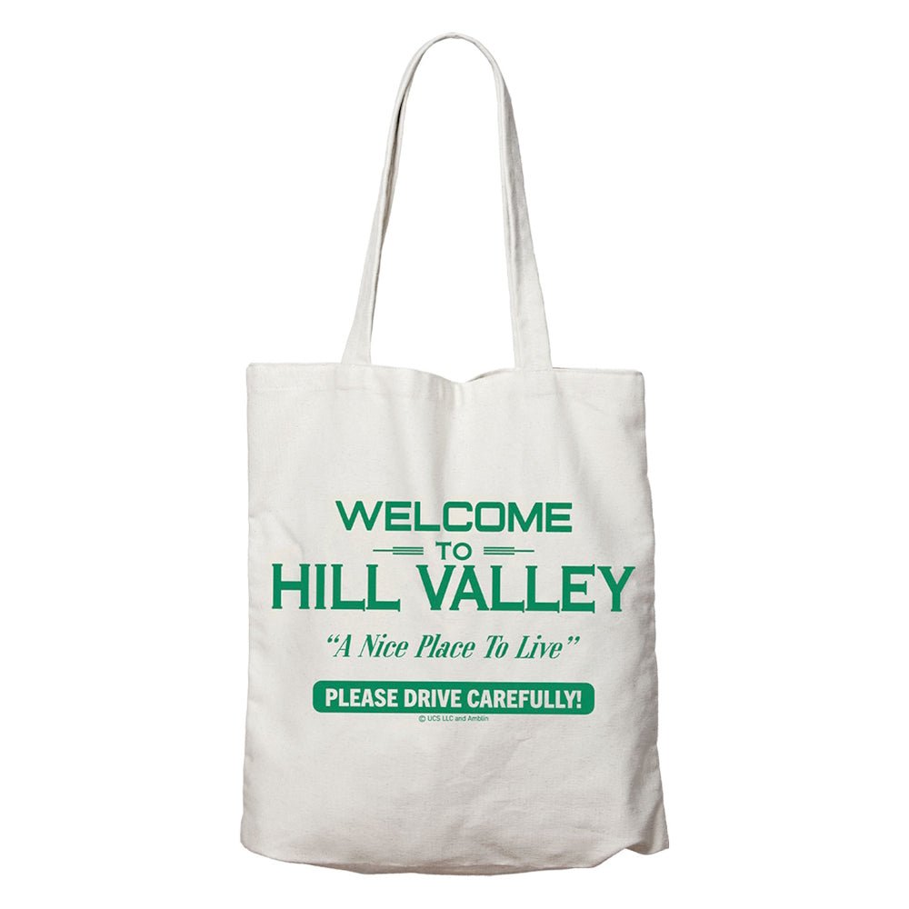 BACK TO THE FUTURE バックトゥザフューチャー (劇場公開 40周年 ) - Hill Valley Tote Bag / トートバッグ - PGS